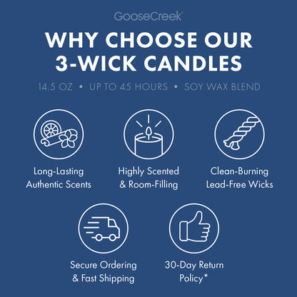 Barbershop 3-Wick Candle