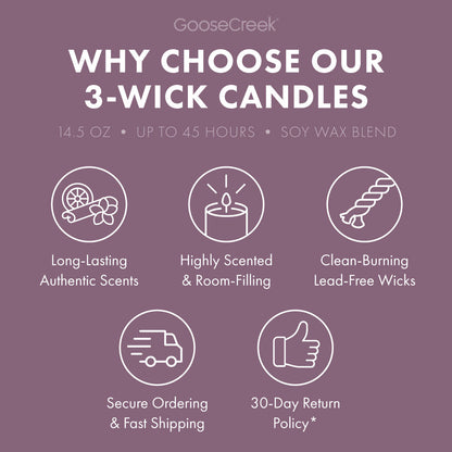 Black Cherry 3-Wick Candle