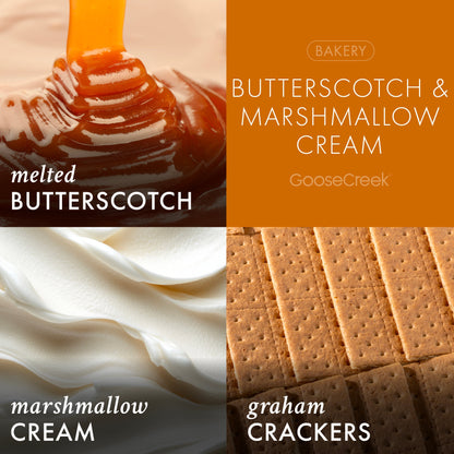 Butterscotch & Marshmallow Cream 3-Wick Candle