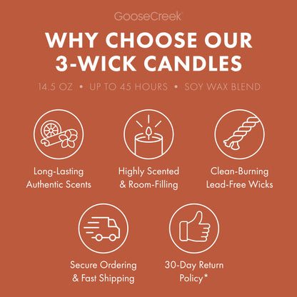Gone Camping 3-Wick Candle