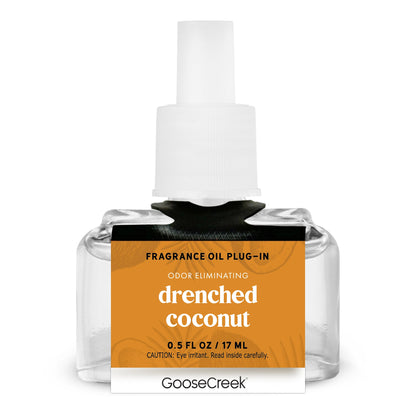 Odor Eliminating Drenched Coconut Plug-In & Refill Bundle