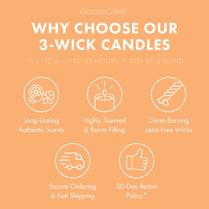 Volcanic Sunrise 3-Wick Candle